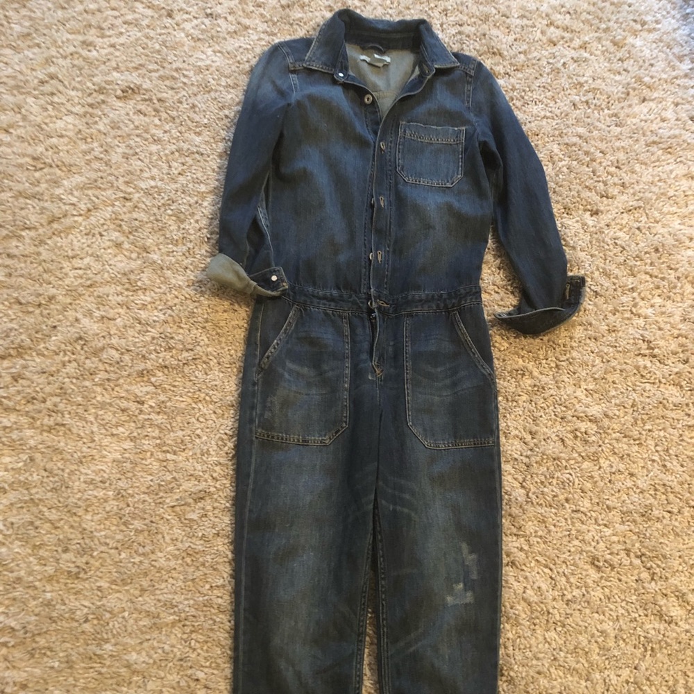 H&M Jean one piece jumpsuit